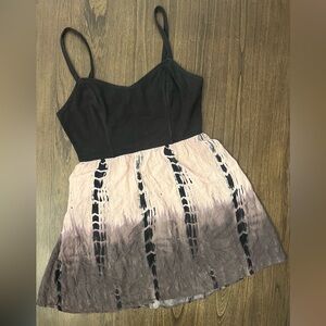 American Eagle Dress, Size Medium, Color Black And Pink